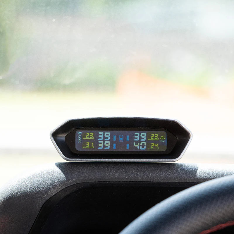 Load image into Gallery viewer, DIY TPMS W Multicolour Display - 4 External Sensor
