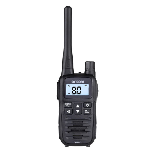 2 Watt Handheld UHF Radio Single Pack