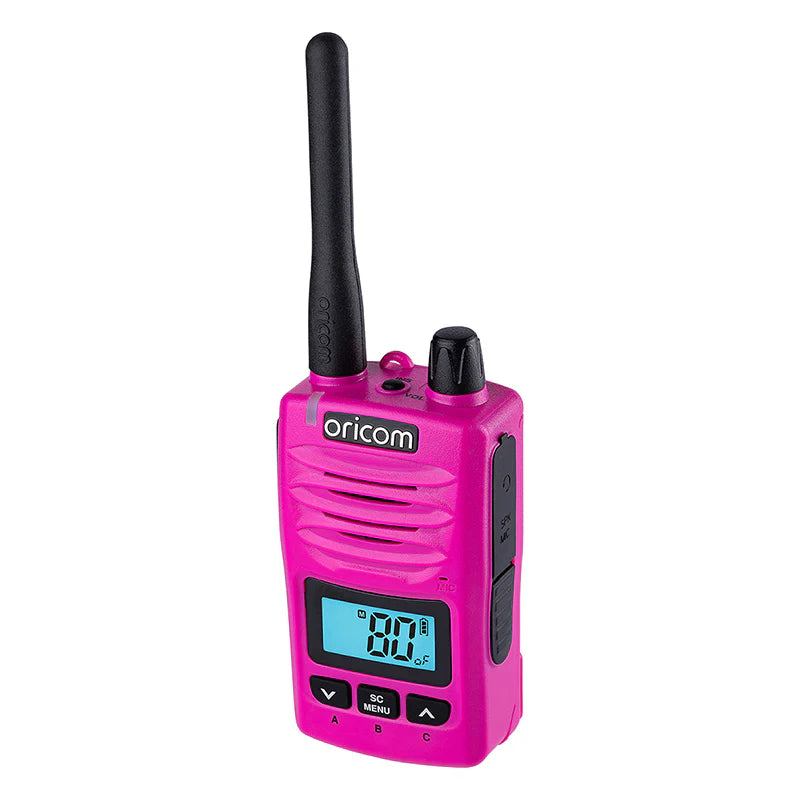 Load image into Gallery viewer, 5 Watt IP67 Waterproof Handheld UHF CB Radio - PINK
