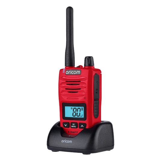 5 Watt IP67 Waterproof Handheld UHF CB Radio - RED