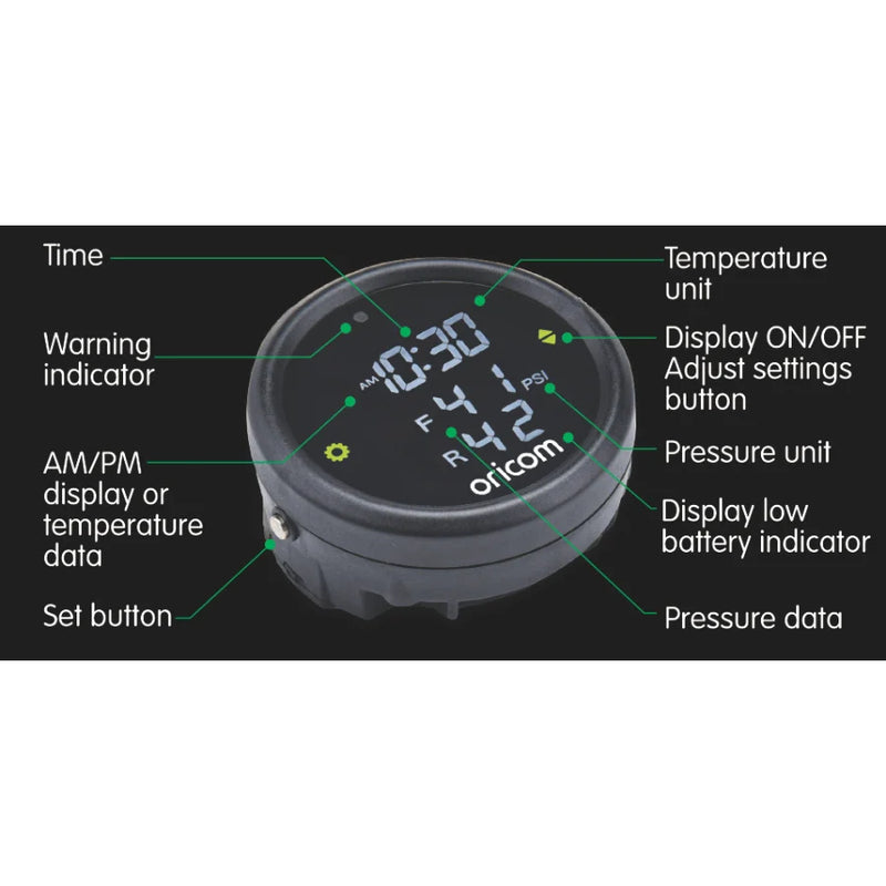 Load image into Gallery viewer, Motorcycle TPMS 2 Wheels   EXTERNAL
