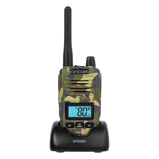 5 Watt IP67 Waterproof Handheld UHF CB Radio - CAMO
