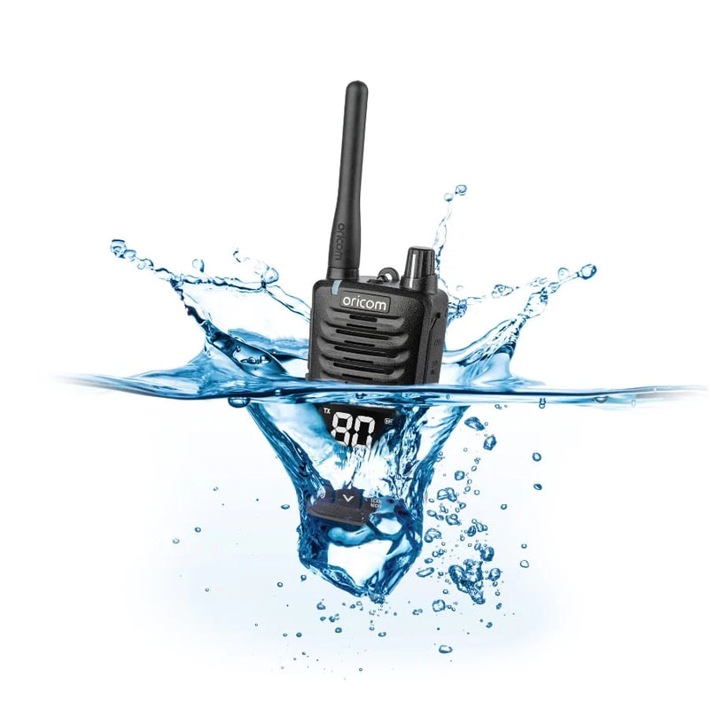 Load image into Gallery viewer, 2 Watt Waterproof/Floating IPX7 Portable 2W UHF CB Radio
