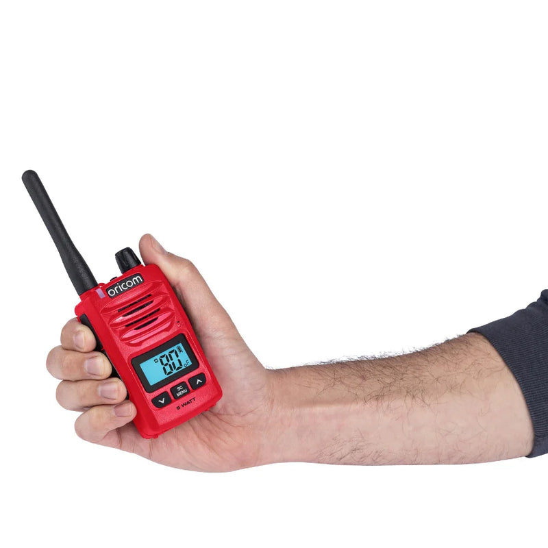 Load image into Gallery viewer, 5 Watt IP67 Waterproof Handheld UHF CB Radio - RED
