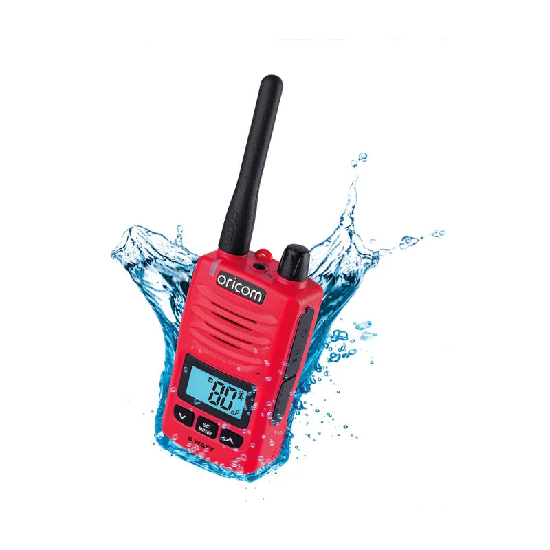 Load image into Gallery viewer, 5 Watt IP67 Waterproof Handheld UHF CB Radio - RED
