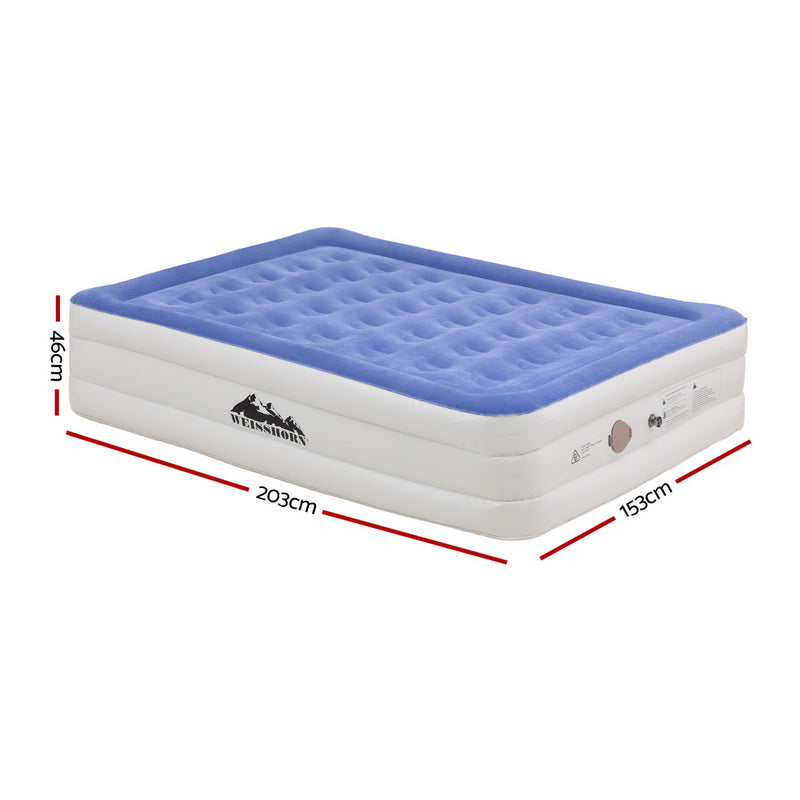 Load image into Gallery viewer, Weisshorn Air Mattress Queen Inflatable Bed 46cm Air bed Cube
