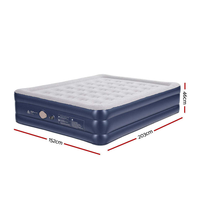 Load image into Gallery viewer, Weisshorn Air Mattress Queen Inflatable Bed 46cm Air bed Cube
