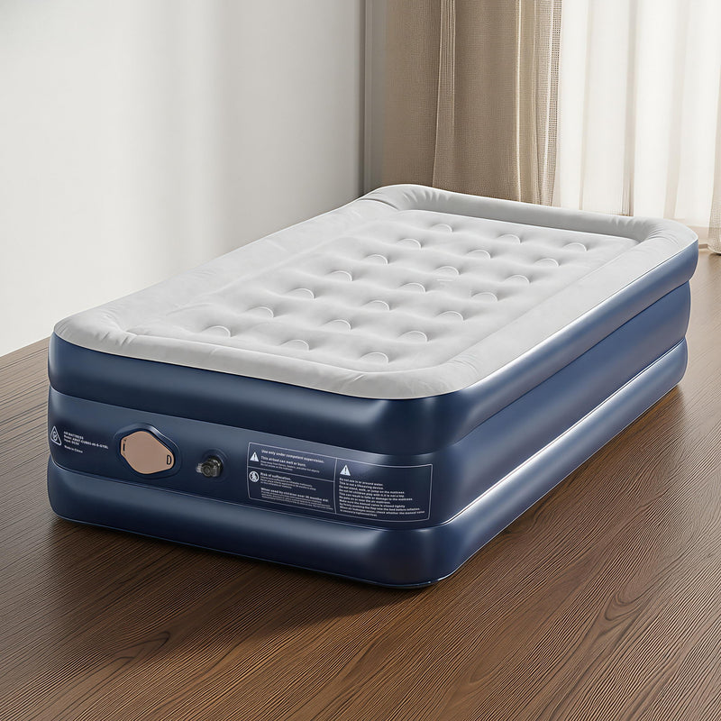 Load image into Gallery viewer, Weisshorn Air Mattress Single Inflatable Bed 46cm Air bed Cube
