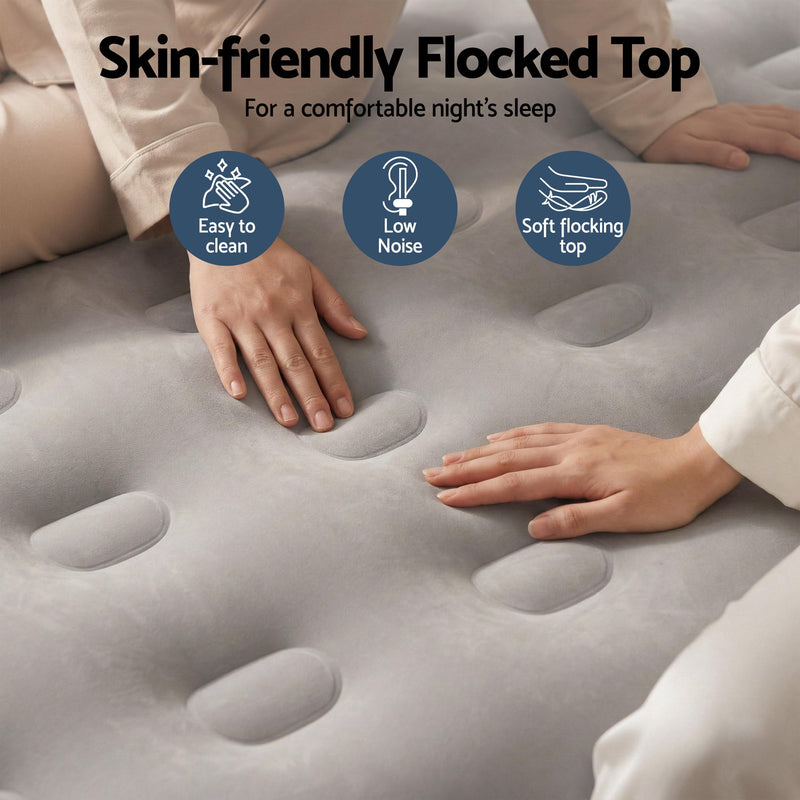Load image into Gallery viewer, Weisshorn Air Mattress Single Inflatable Bed 46cm Air bed Cube
