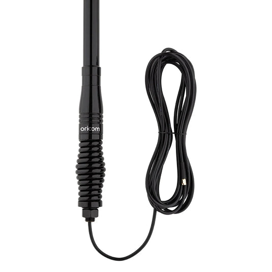 4G LTE Cellular Mobile Antenna, 670mm Black Spring & Radome