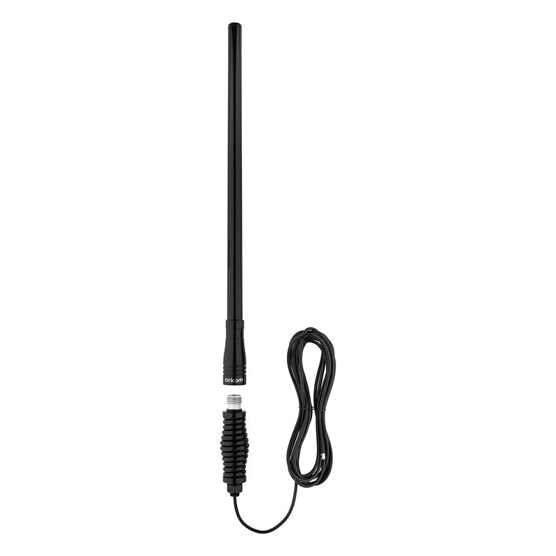 Load image into Gallery viewer, 4G LTE Cellular Mobile Antenna, 670mm Black Spring &amp; Radome
