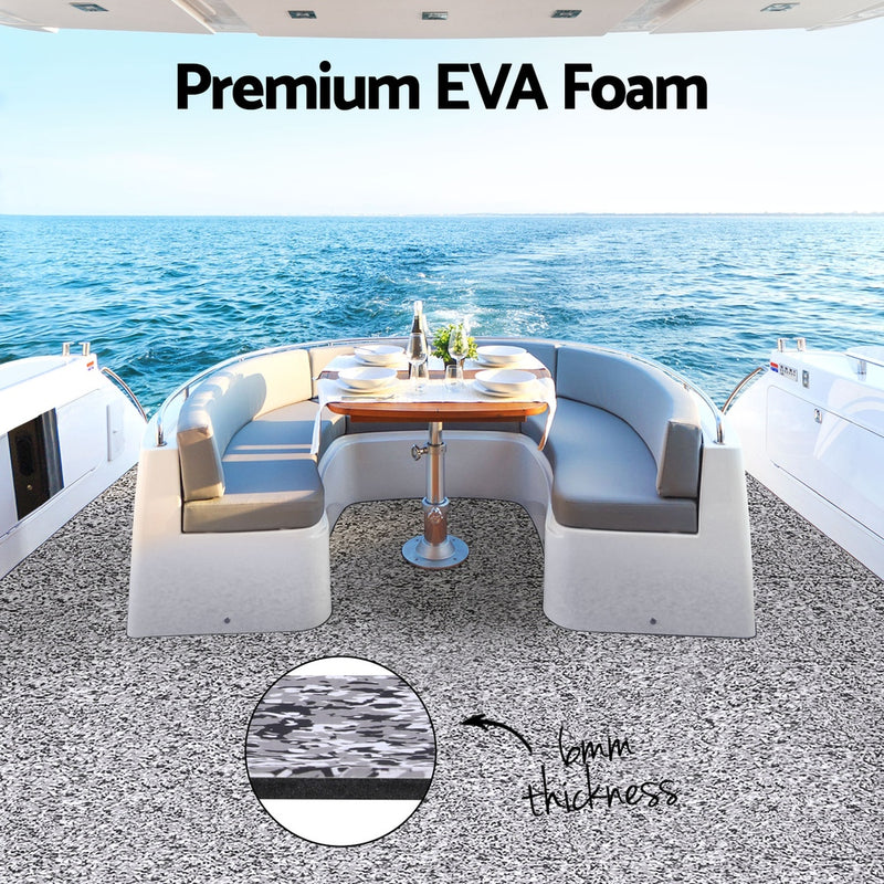 Load image into Gallery viewer, Seamanship EVA Foam Boat Flooring Marine Mat Decking Sheet 240x90x0.6cm Camo
