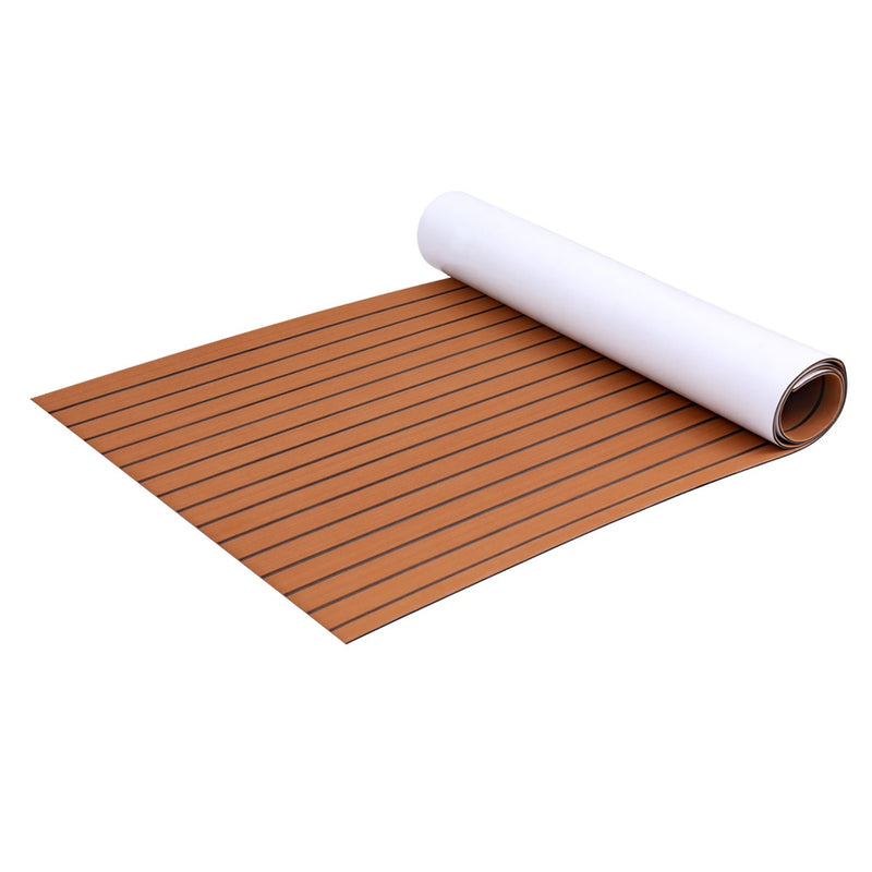 Load image into Gallery viewer, Seamanship EVA Foam Boat Flooring Mat Decking Sheet 240x90x0.6cm Dark Brown
