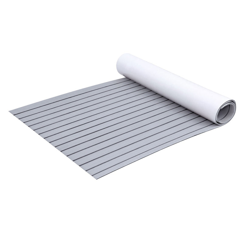 Load image into Gallery viewer, Seamanship EVA Foam Boat Flooring Mat Decking Sheet 240x90x0.6cm Light Grey
