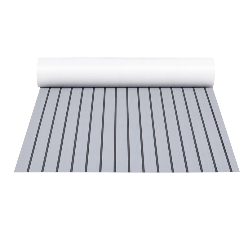 Load image into Gallery viewer, Seamanship EVA Foam Boat Flooring Mat Decking Sheet 240x90x0.6cm Light Grey
