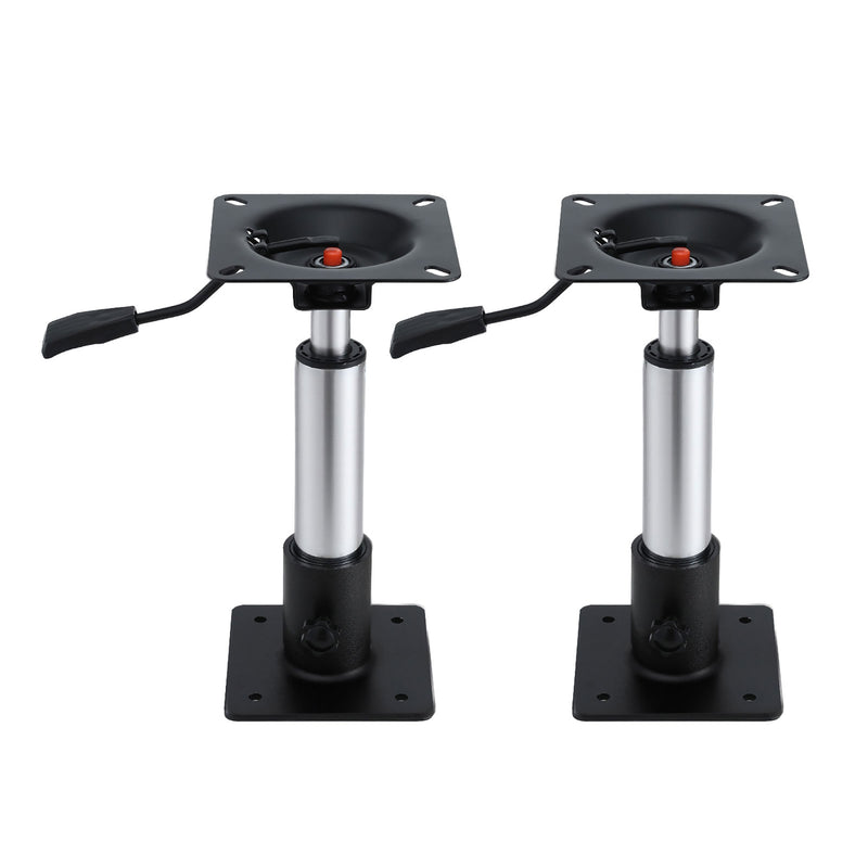 Load image into Gallery viewer, Seamanship Boat Seat Pedestal 34–46cm Adjustable Gas Lift 360 Degrees Swivel 2 Pack
