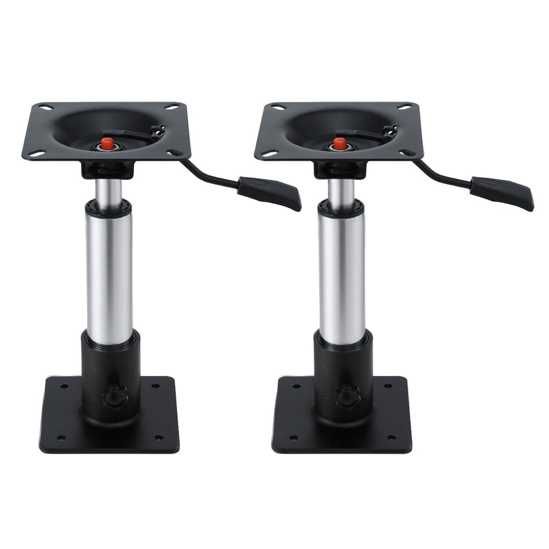 Load image into Gallery viewer, Seamanship Boat Seat Pedestal 34–46cm Adjustable Gas Lift 360 Degrees Swivel 2 Pack
