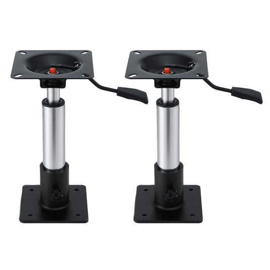 Seamanship Boat Seat Pedestal 34–46cm Adjustable Gas Lift 360 Degrees Swivel 2 Pack
