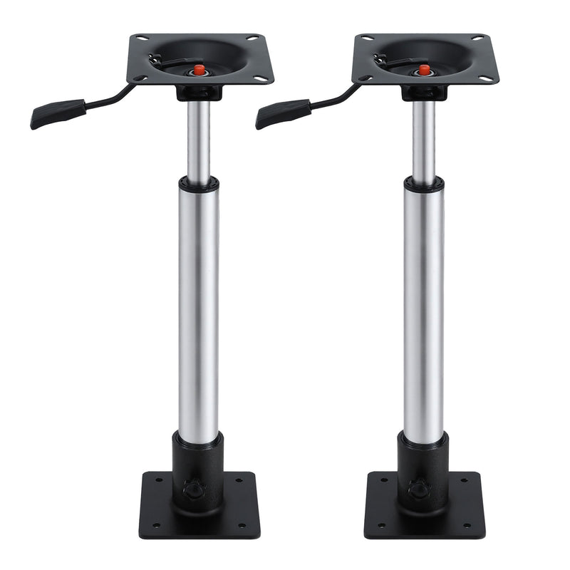 Load image into Gallery viewer, Seamanship Boat Seat Pedestal 55–75cm Adjustable Gas Lift 360 Degrees Swivel 2 Pack
