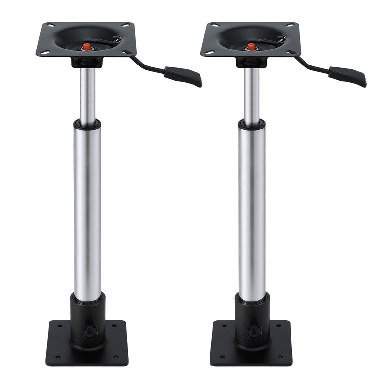 Load image into Gallery viewer, Seamanship Boat Seat Pedestal 55–75cm Adjustable Gas Lift 360 Degrees Swivel 2 Pack
