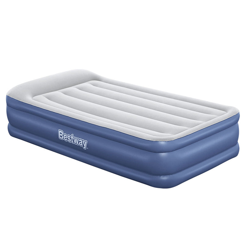 Load image into Gallery viewer, Bestway Air Mattress Inflatable Bed 46cm Airbed Single Blue
