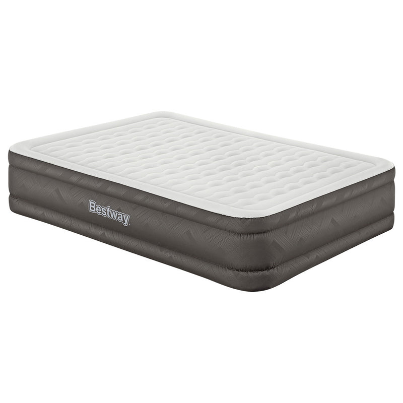 Load image into Gallery viewer, Bestway Air Mattress Queen Inflatable Bed 46cm Airbed Grey
