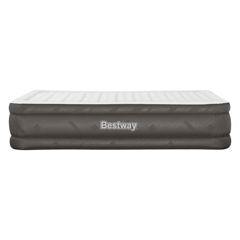 Load image into Gallery viewer, Bestway Air Mattress Queen Inflatable Bed 46cm Airbed Grey
