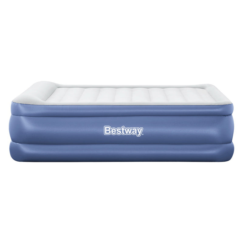 Load image into Gallery viewer, Bestway Air Mattress Queen Inflatable Bed 61cm Airbed Blue
