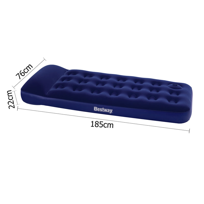 Load image into Gallery viewer, Bestway Single Size Inflatable Air Mattress - Navy
