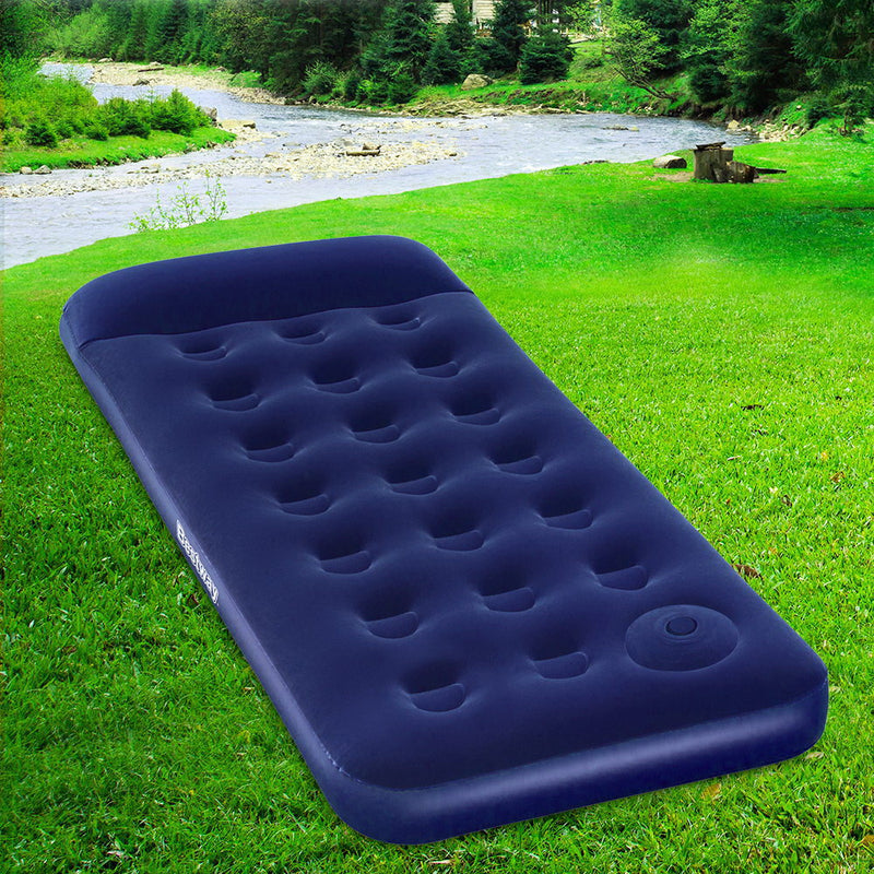 Load image into Gallery viewer, Bestway Single Size Inflatable Air Mattress - Navy
