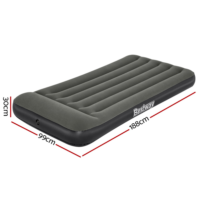 Load image into Gallery viewer, Bestway Air Mattress Single Inflatable Bed 30cm Airbed Grey
