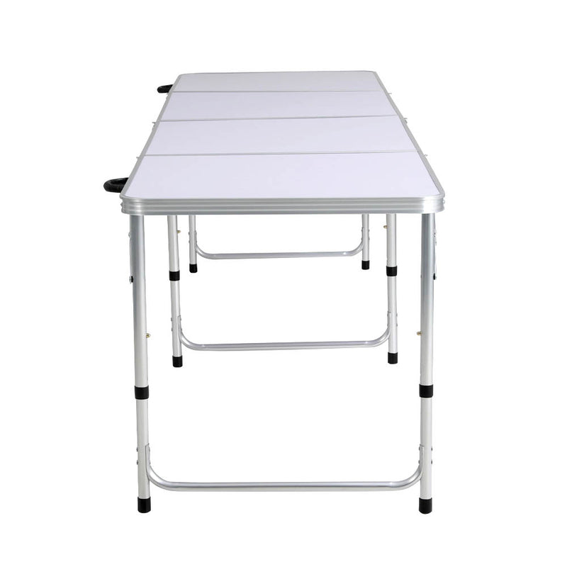 Load image into Gallery viewer, Weisshorn Folding Camping Table 240CM Portable Outdoor Picnic BBQ Aluminium Desk
