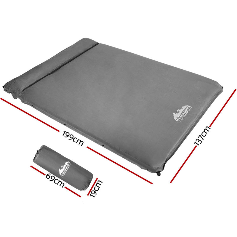 Load image into Gallery viewer, Weisshorn Self Inflating Mattress - Grey
