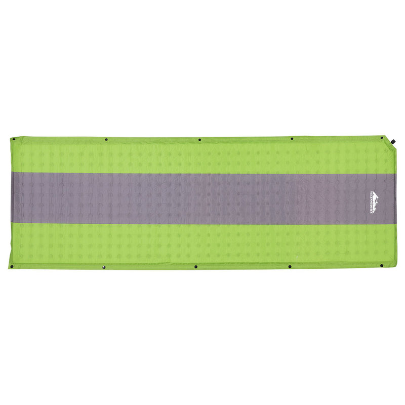 Load image into Gallery viewer, Weisshorn Self Inflating Mattress Camping Sleeping Mat Air Bed Pad Single Green
