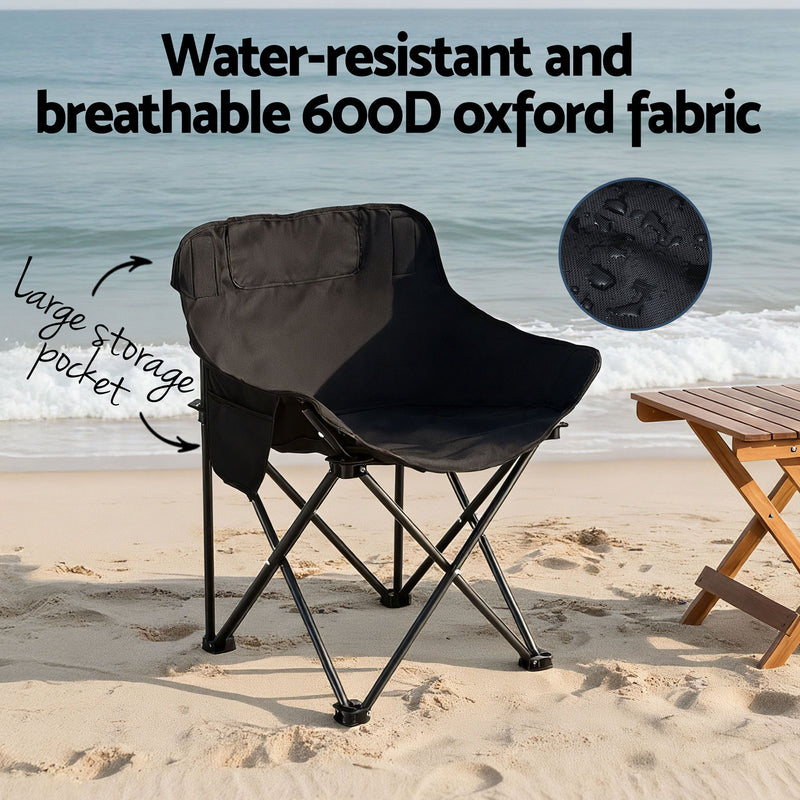Load image into Gallery viewer, Weisshorn 7pc Camping Table Chair Set Outdoor Folding Aluminium Portable Picnic
