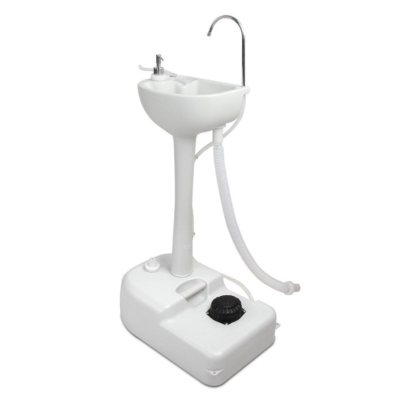 Load image into Gallery viewer, Weisshorn Camping Basin Portable Hand Wash Sink Stand 19L Capacity
