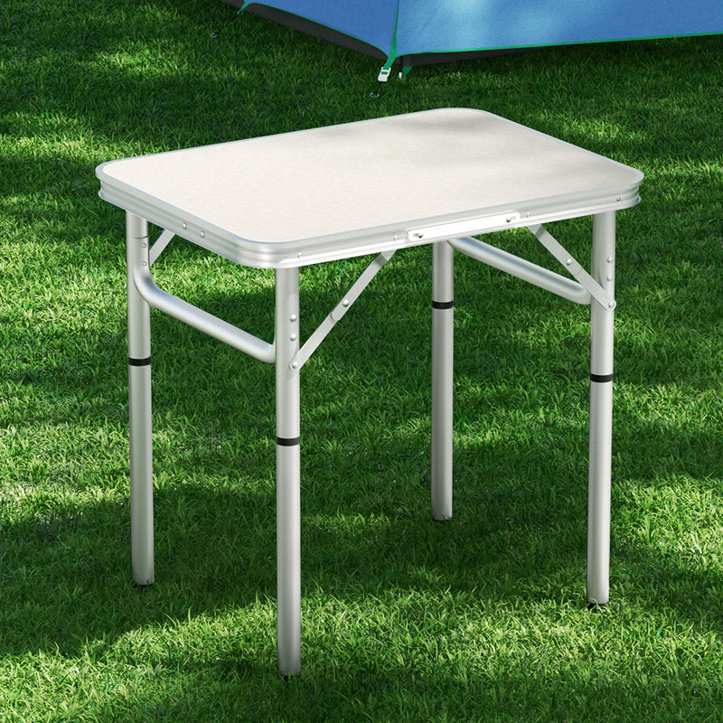 Load image into Gallery viewer, Weisshorn Folding Camping Table 60CM Adjustable Portable Outdoor Picnic Desk
