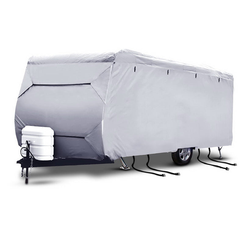 Load image into Gallery viewer, Weisshorn 16-18ft Caravan Cover Campervan 4 Layer UV Water Resistant
