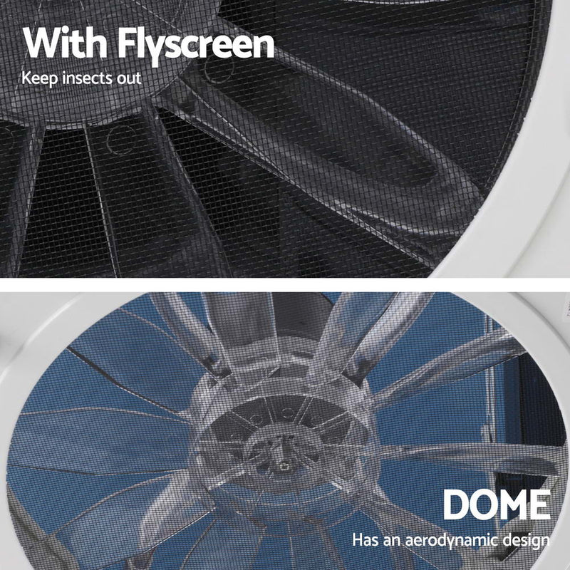 Load image into Gallery viewer, Weisshorn Caravan Air Vent Roof Hatch 12V Shower Fan Reversible Airlfow Rainy Use Camper
