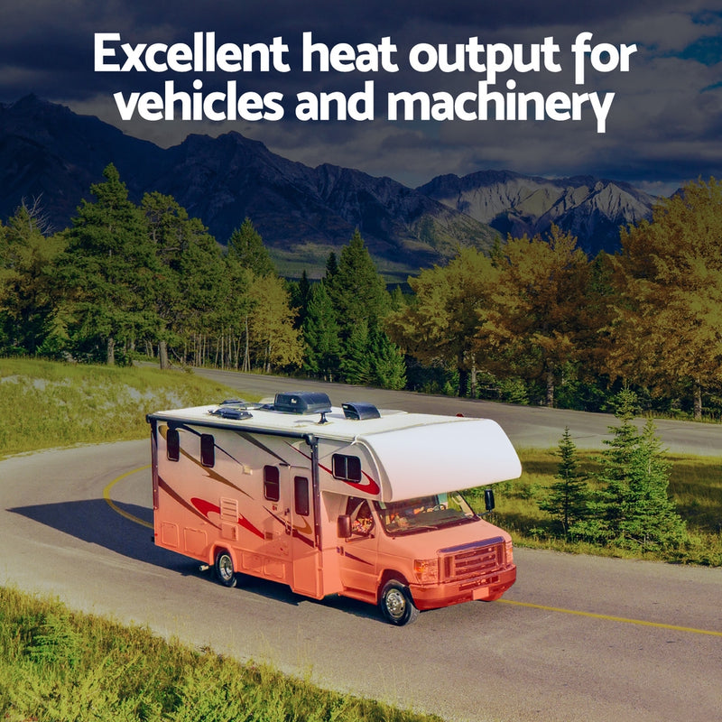 Load image into Gallery viewer, 5KW Portable Diesel Air Heater Remote Control LCD Display Quick Heat Car RV Bus Boat
