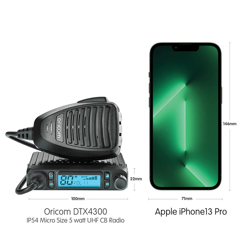 Load image into Gallery viewer, IP54 Micro Size 5 watt UHF CB Radio
