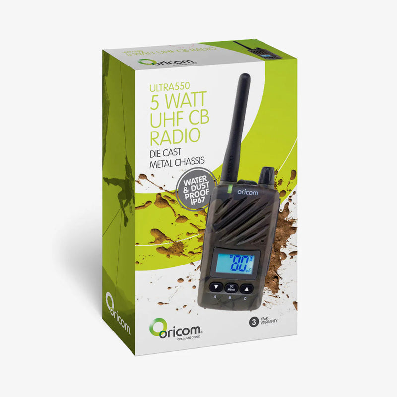 Load image into Gallery viewer, 5 Watt IP67 Waterproof Handheld UHF CB Radio - CAMO
