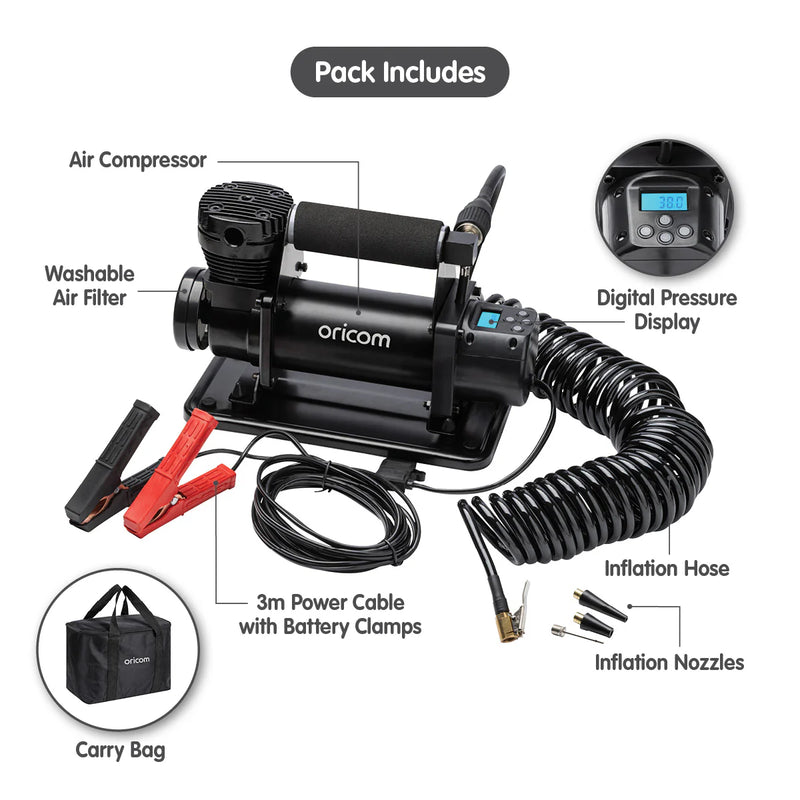 Load image into Gallery viewer, ORICOM Heavy Duty Portable Air Compressor
