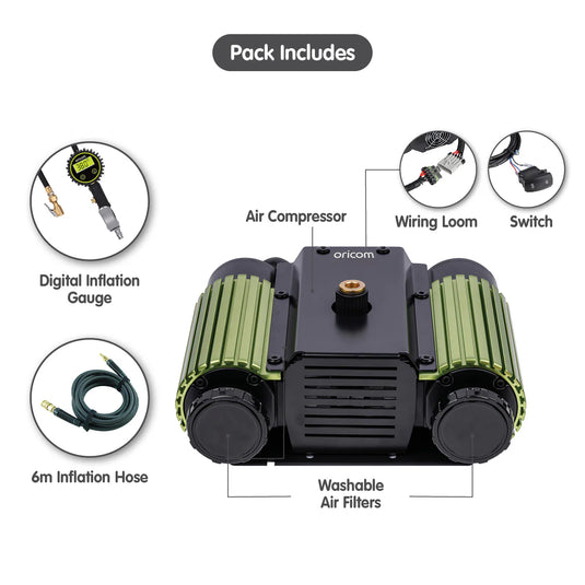 Twin Cylinder Air Compressor