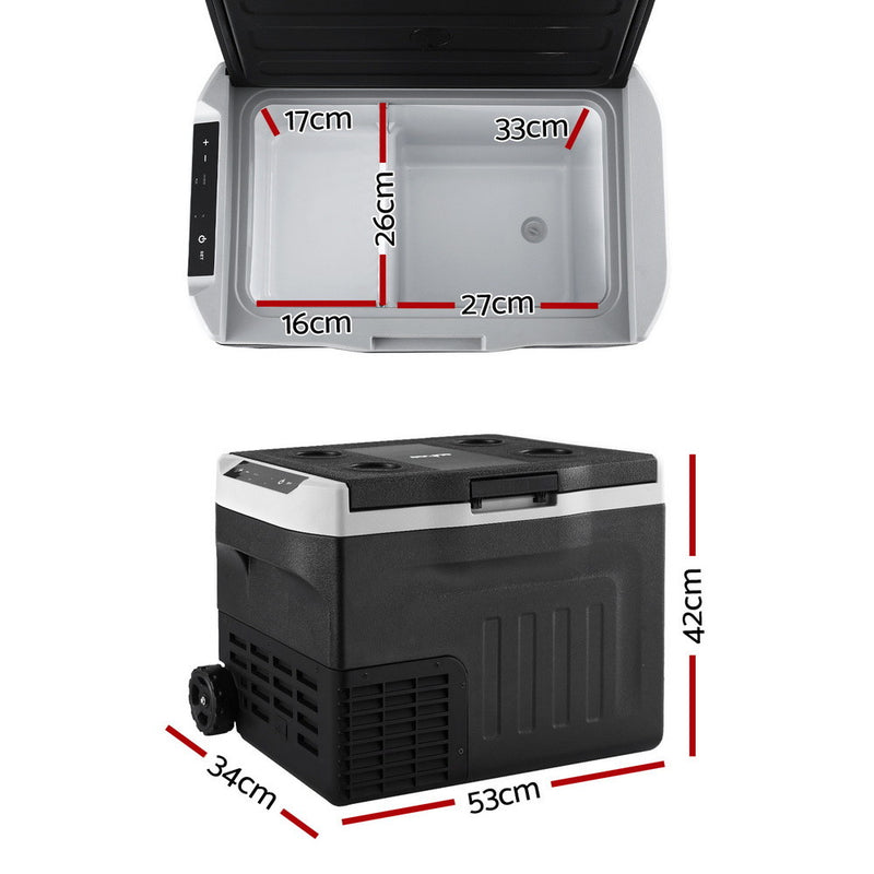 Load image into Gallery viewer, Glacio Portable Fridge 30L Bar Fridges Camping Freezer 12V/24V/240V
