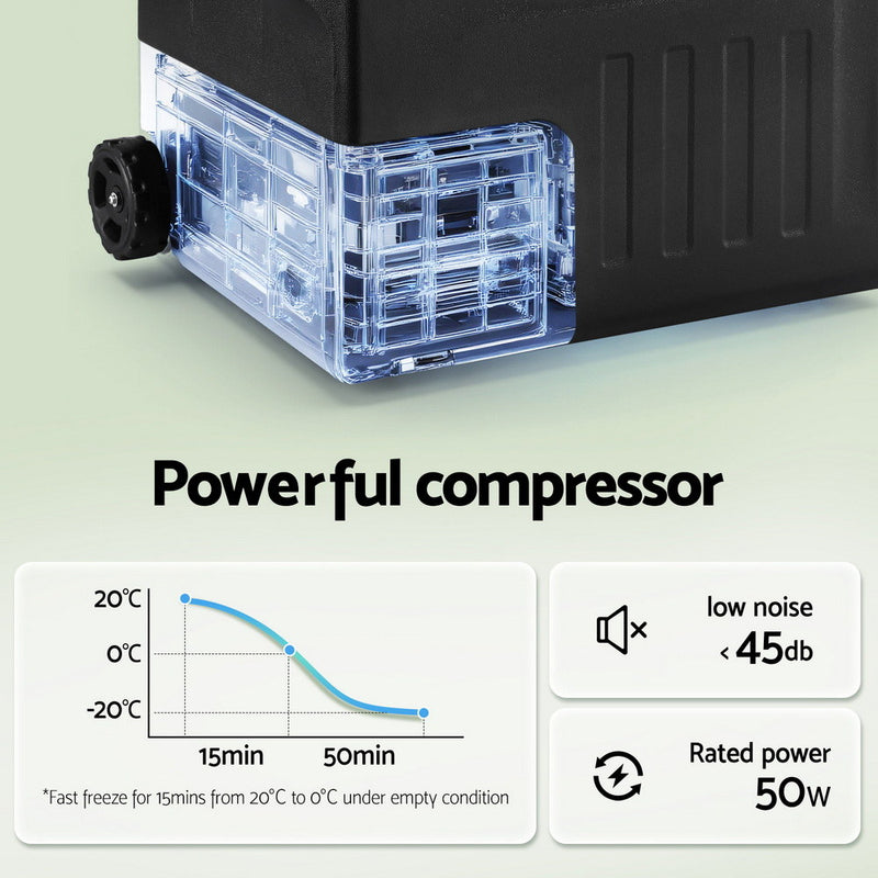 Load image into Gallery viewer, Glacio Portable Fridge 30L Bar Fridges Camping Freezer 12V/24V/240V

