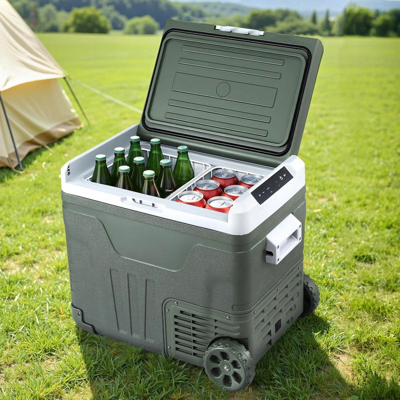 Load image into Gallery viewer, Glacio Portable Fridge 50L Camping Bar Fridges Freezer 12V/24V/240V
