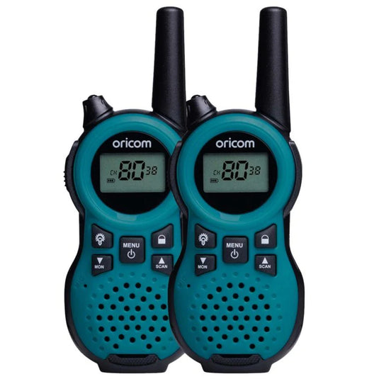 0.5 Watt Handheld UHF CB Radio TWIN PACK BLUE