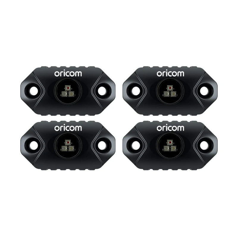 Load image into Gallery viewer, App Controlled LED Rock Light 4 Pack RGB
