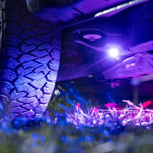 App Controlled LED Rock Light 4 Pack RGB